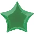 balon foliowy gwiazda zielony unique 18 str