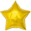 balon foliowy gwiazda zloty unique 18 str