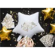 balon foliowy gwiazdka bialy partydeco 19 str
