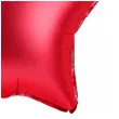 balon foliowy gwiazdka czerwony satynowy partydeco 19 str