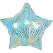 balon foliowy gwiazdka mozaika niebieski jix 18 str