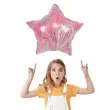 balon foliowy gwiazdka mozaika rozowy jix 18 str