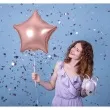 balon foliowy gwiazdka rozowe zloto partydeco 19 str