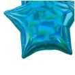 balon foliowy gwiazdy opalizujace niebieski godan 19 4 szt str
