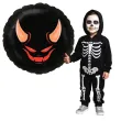 balon foliowy halloween demon czarny 18 rnd
