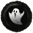 balon foliowy halloween duch czarny 18 rnd
