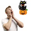 balon foliowy halloween dynia i kot czarno pomaranczowy patypal 38 shp