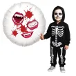 balon foliowy halloween i kly wampirzycy bialy 18 rnd