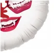 balon foliowy halloween i kly wampirzycy bialy 18 rnd