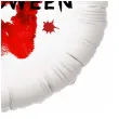 balon foliowy halloween krwawa reka bialy 18 rnd
