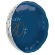 balon foliowy happy 30th niebieski folat 18 rnd