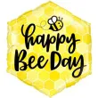 balon foliowy happy bee day qualatex 20 shp