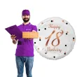 balon foliowy happy birthday 18 b c rozowe zloto godan 18 rnd