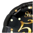 balon foliowy happy birthday 50 b c czarno zloty godan 18 rnd