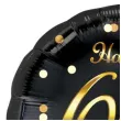 balon foliowy happy birthday 60 b c czarno zloty godan 18 rnd