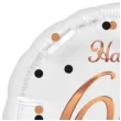 balon foliowy happy birthday 60 b c rozowe zloto godan 18 rnd