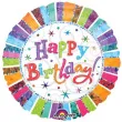 balon foliowy happy birthday amscan 18 rnd