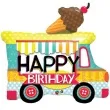 balon foliowy happy birthday auto qualatex 36 shp