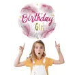 balon foliowy happy birthday birthday girl rozowy folat 18 rnd