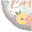 balon foliowy happy birthday boho rosliny dekoracja na urodziny 18 rnd