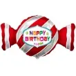 balon foliowy happy birthday cukierek flexmetal 24 shp