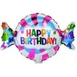 balon foliowy happy birthday cukierek oem 13 shp