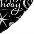 balon foliowy happy birthday czarno bialy qualatex 18 dmz