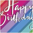 balon foliowy happy birthday dekoracja na urodziny teczowy unique 18 rnd