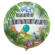 balon foliowy happy birthday dinozaur folat 18 rnd
