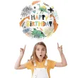 balon foliowy happy birthday dinozaury folat 18 rnd