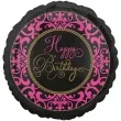 balon foliowy happy birthday fabulous celebration amscan 17 rnd