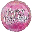 balon foliowy happy birthday fabulous rozowy amscan 18 rnd