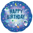 balon foliowy happy birthday kosmiczne urodziny amscan 18 rnd