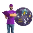 balon foliowy happy birthday kosmos folat 18 rnd