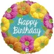 balon foliowy happy birthday kwiaty grabo 18 rnd