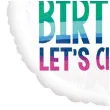 balon foliowy happy birthday lets celebrate amscan 17 rnd