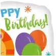 balon foliowy happy birthday lew amscan 18 sqr