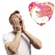 balon foliowy happy birthday magiczny jednorozec qualatex 9 hrt
