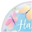 balon foliowy happy birthday motylki qualatex bubbles 22 orb