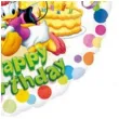 balon foliowy happy birthday myszka miki i przyjaciele amscan 18 rnd