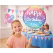 balon foliowy happy birthday ombre godan 18 rnd