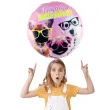 balon foliowy happy birthday psy w okularach jix 18 rnd
