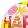 balon foliowy happy birthday qualatex bubbles 22 orb
