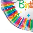 balon foliowy happy birthday rainbow unique 18 rnd
