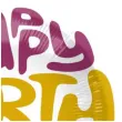 balon foliowy happy birthday retro bold folat 18 rnd