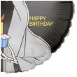 balon foliowy happy birthday smierc betallic 18 rnd