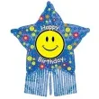 balon foliowy happy birthday smile gwiazda fredzle cti 38
