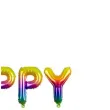balon foliowy happy birthday teczowy partydeco 14 ltr