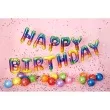 balon foliowy happy birthday teczowy partydeco 14 ltr