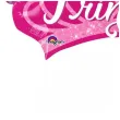balon foliowy happy birthday tiara ksiezniczki rozowy amscan 24 shp